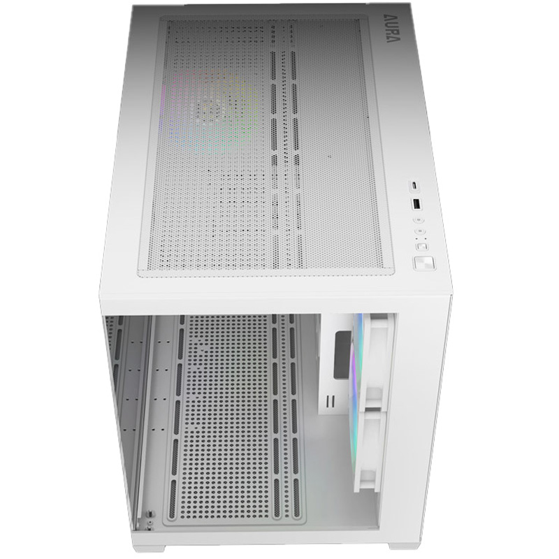 Caja/Torre Gamdias Aura GC10M V2 ARGB Blanco