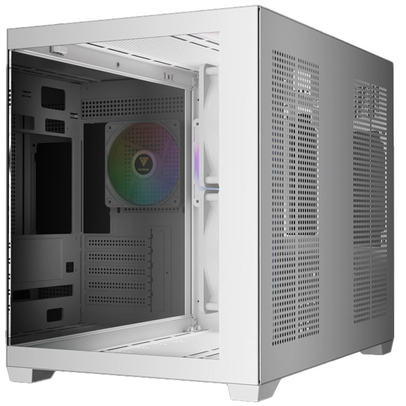 Caja/Torre Gamdias Aura GC10M V2 ARGB Blanco