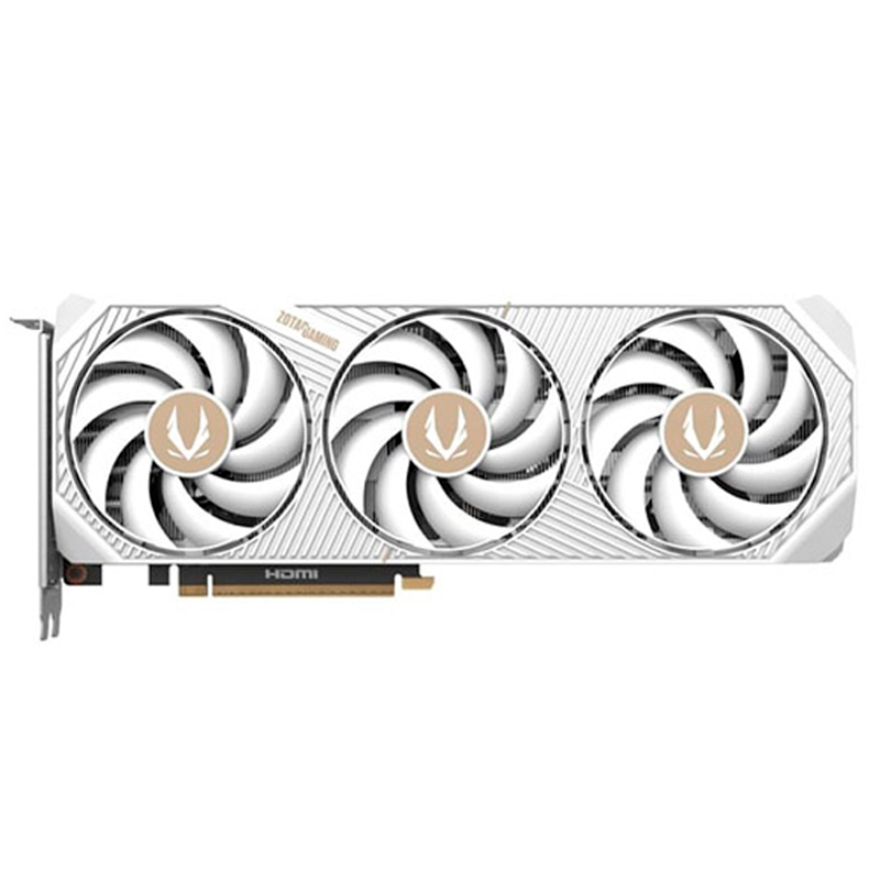 Tarjeta Gráfica Zotac Gaming GeForce RTX 5070 AMP White Edition 12GB GDDR7 DLSS4