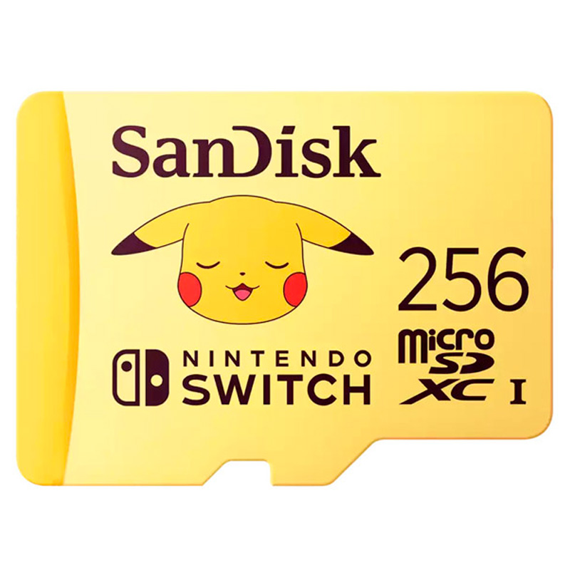 Tarjeta Memoria Sandisk Extreme microSDXC 256GB Pokémon