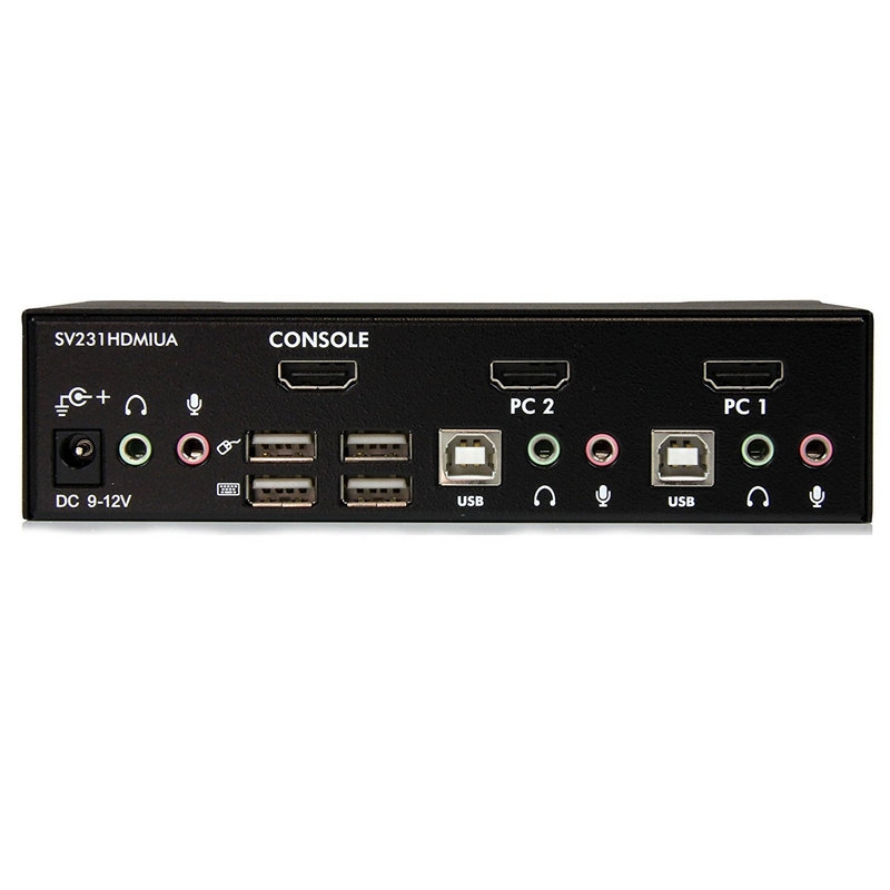 Switch KVM Switch KVM 2x HDMI Hub USB