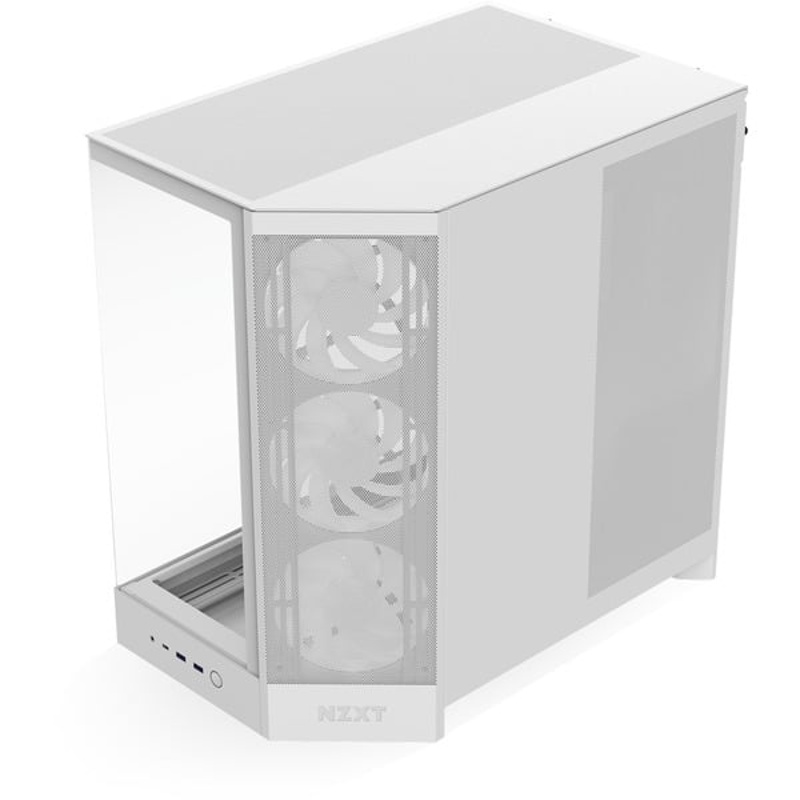 Caja/Torre NZXT H9 Flow RGB (2025) Blanco