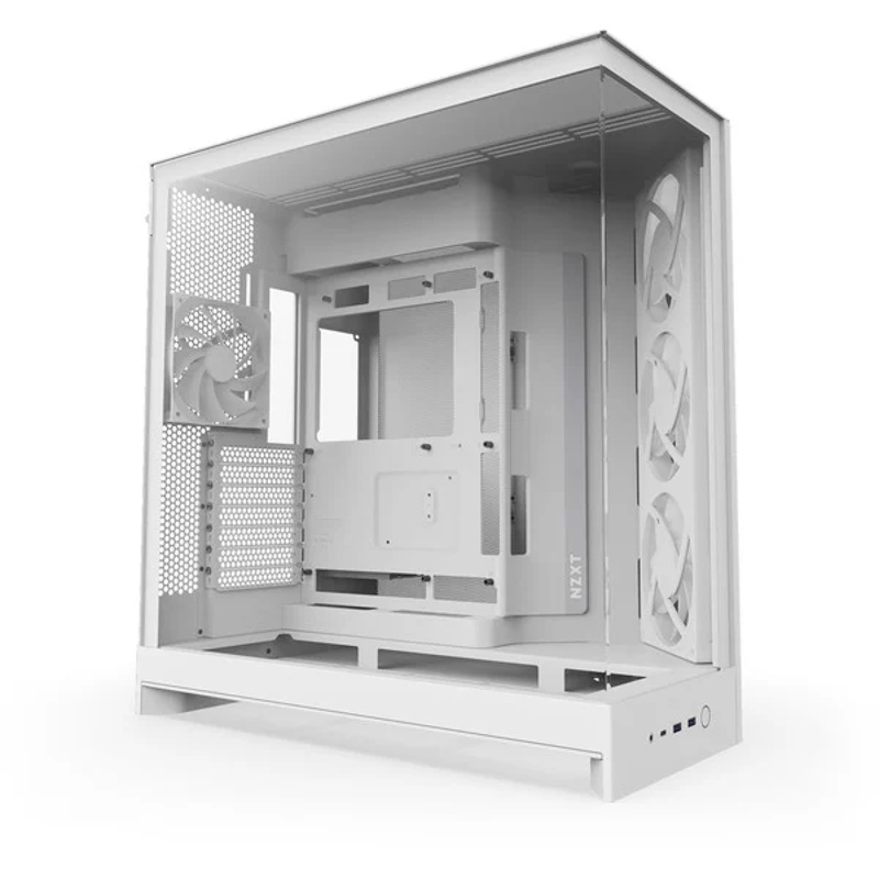Caja/Torre NZXT H9 Flow RGB (2025) Blanco