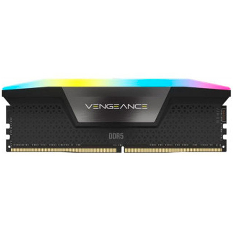 Memoria DDR5 Corsair Vengeance RGB 32GB 2x16GB 6000MHz CL38 XMP Negro
