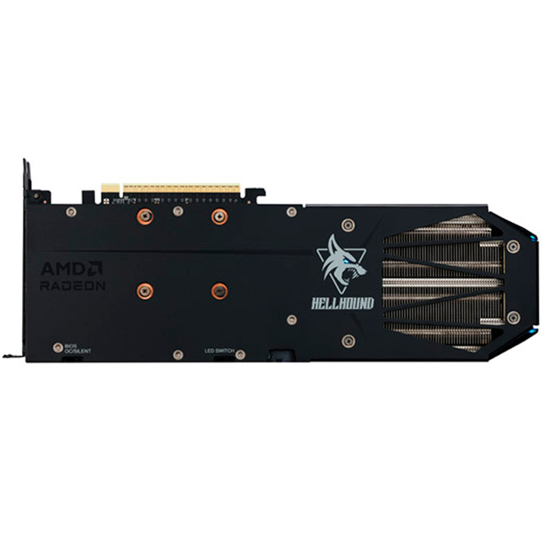 Tarjeta Gráfica Powercolor Hellhound AMD Radeon RX 9060 XT OC 16GB GDDR6