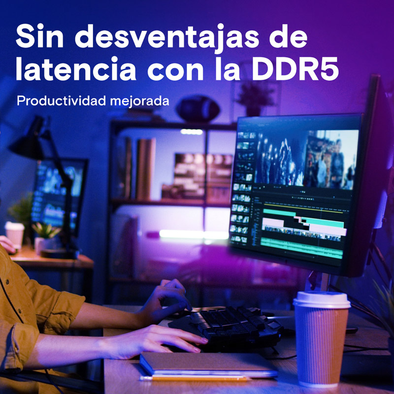Memoria DDR5 Crucial 32GB 2x16GB 4800MHz CL40 EXPO-XMP
