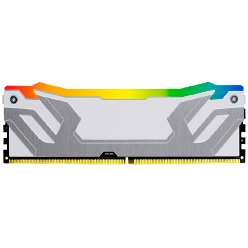 Memoria DDR5 Kingston Fury Renegade RGB 48GB 2x24GB 8400MHz CL40 XMP Blanco CUDIMM