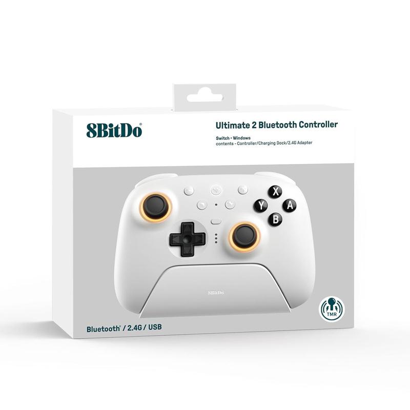 Joystick 8Bitdo Ultimate 2 Wireless Multiplataforma Blanco