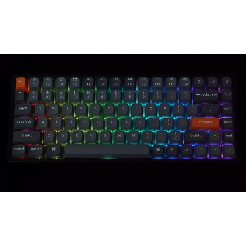 Teclado Keychron K2 Max ISO-ES RGB Max-Swappable Switch Red