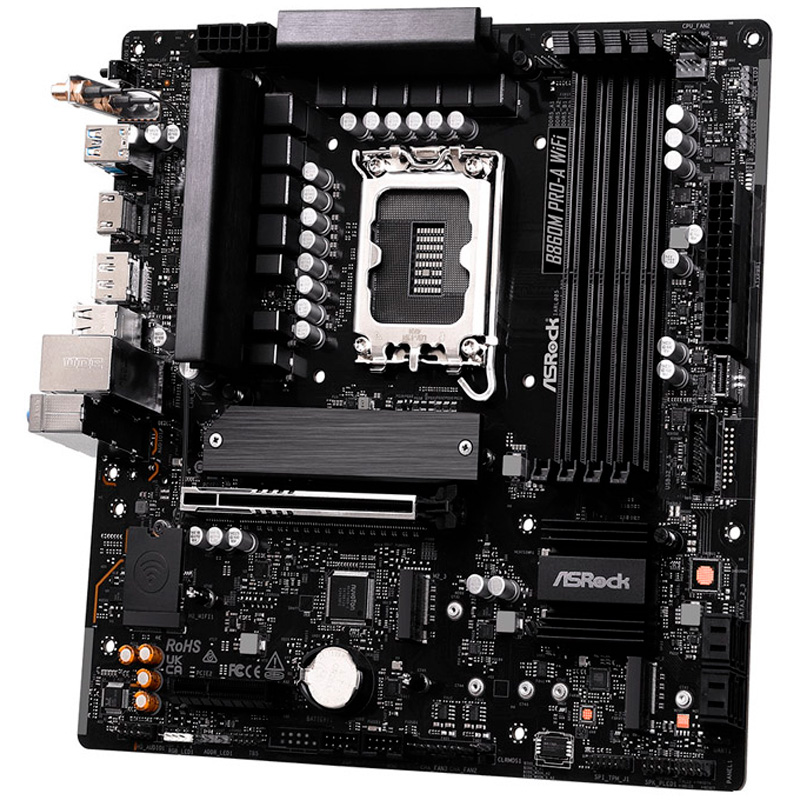 Placa Base ASRock B860M Pro-A WIFI Socket 1851