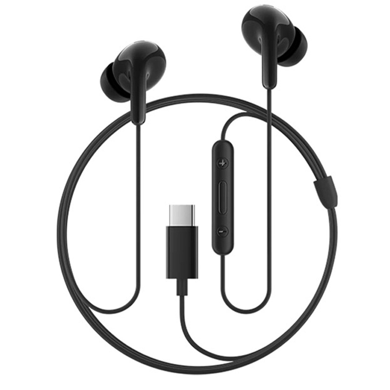 Auriculares Xiaomi Tipo-C Intraurales Negro
