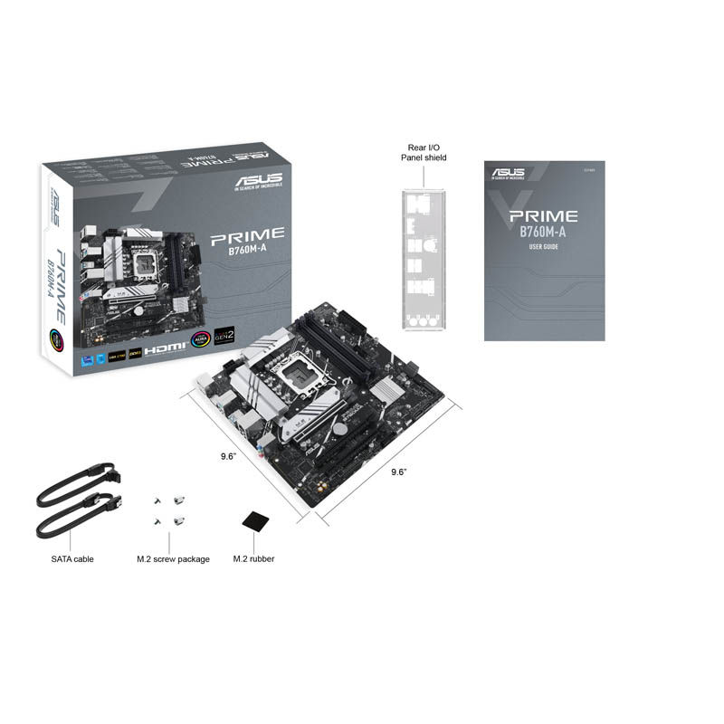 Placa Base Asus Prime B760M-A CSM Socket 1700 - Reacondicionado