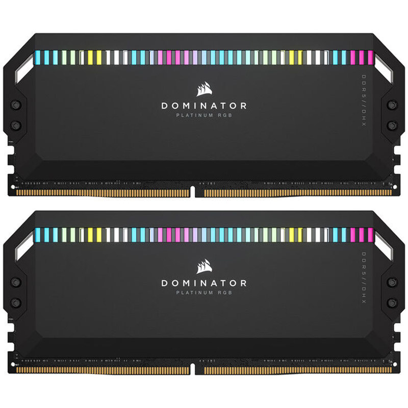 Memoria DDR5 Corsair Dominator Platinum RGB 32GB 2x16GB 6400MHz CL32 XMP Negro