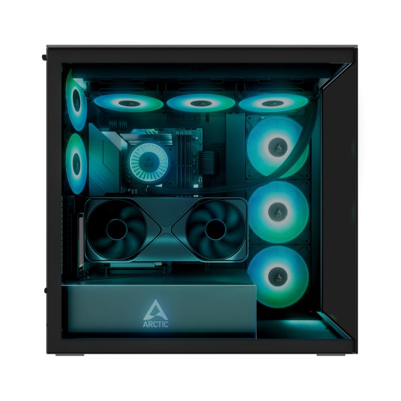 Caja/Torre Arctic Cooling Xtender VG Negro