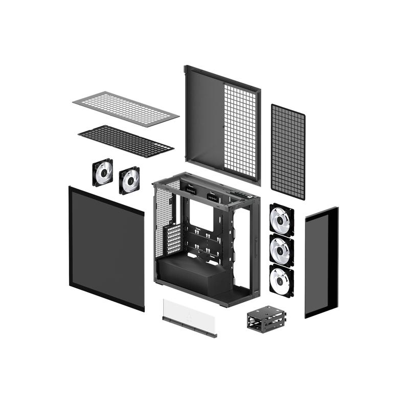 Caja/Torre Arctic Cooling Xtender Mirror Negro