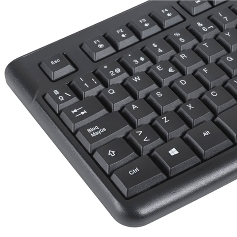 Combo Teclado/Ratón iggual CMK-BUSINESS2 Negro