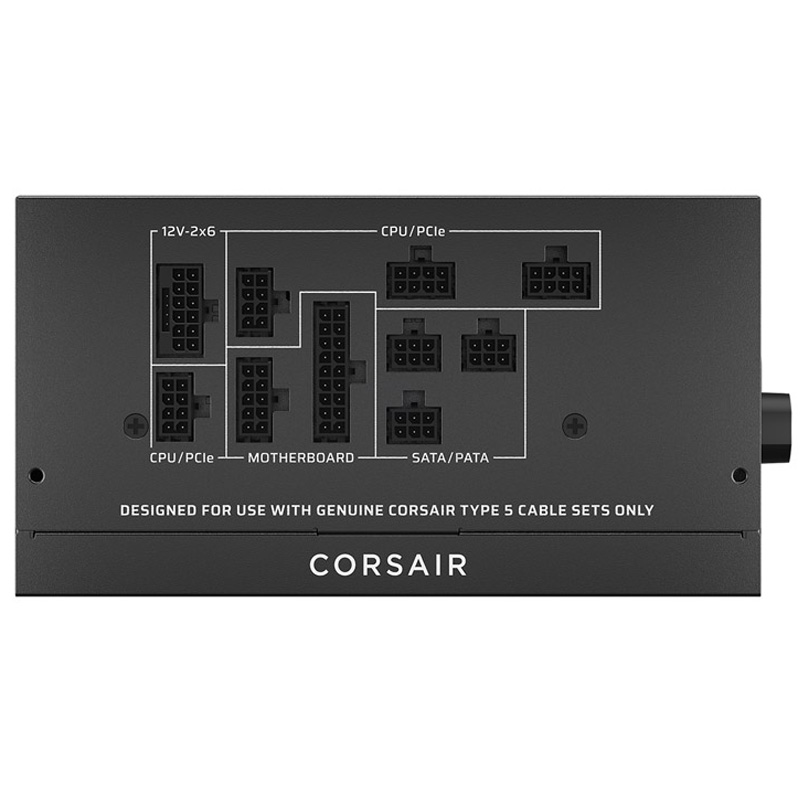 Fuente/PSU Corsair RM750X SHIFT Cybenetics Gold 750W ATX 3.1 PCIE 5.1 Modular