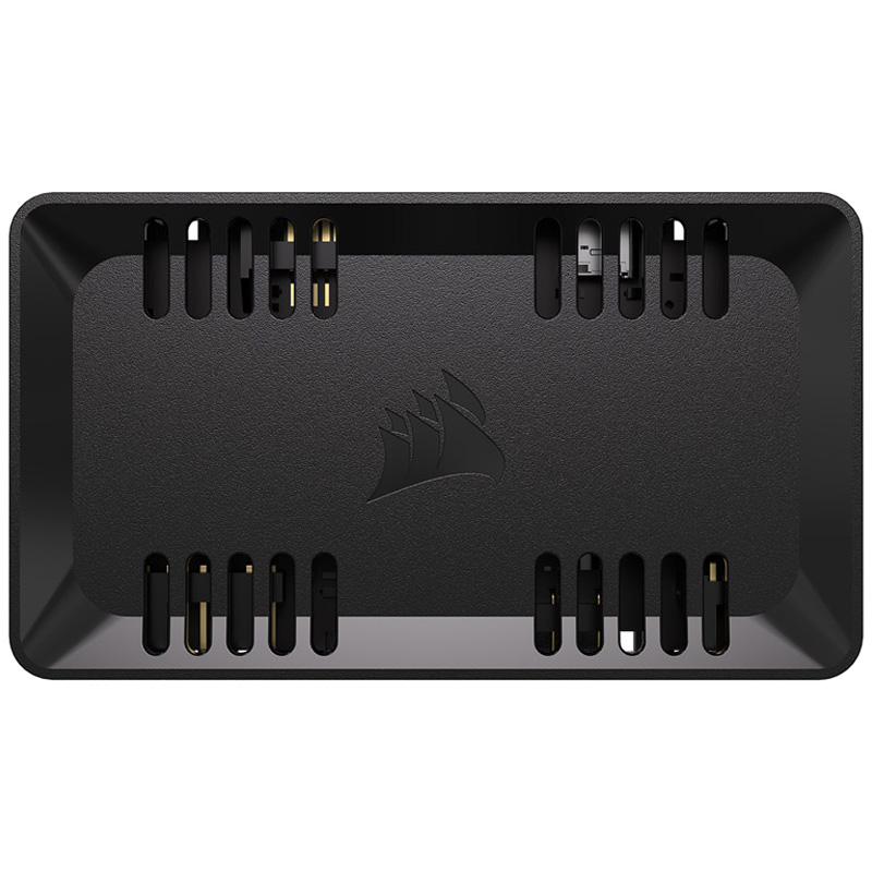Controlador  Corsair Commander Duo Iluminación Y Ventiladores iCUE LINK Y PWM ARGB Negro