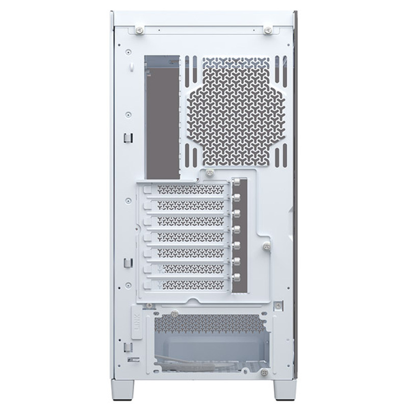 Caja/Torre Corsair iCUE LINK FRAME 4500X LX-R RGB Blanco