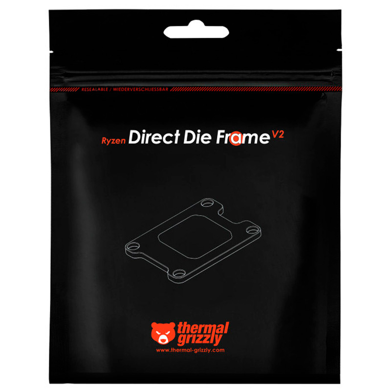 Marco Bloque CPU Thermal Grizzly Direct Die Frame V2 Ryzen 7000