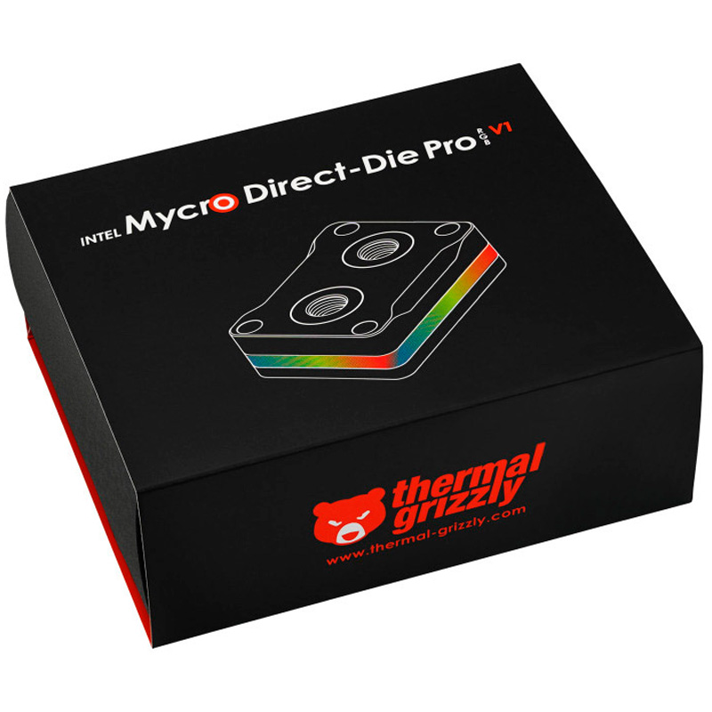 Disipador CPU Thermal Grizzly Mycro Direct-Die Pro RGB V1 De Agua Para Socket 1700