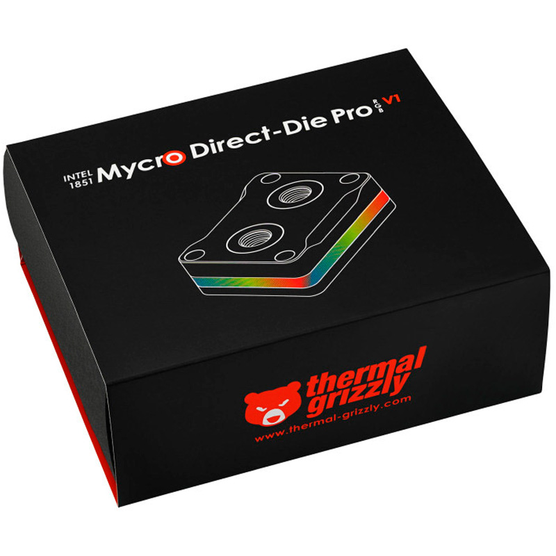 Bloque CPU Thermal Grizzly Mycro Direct-Die Pro RGB V1 Para Socket Intel 1851
