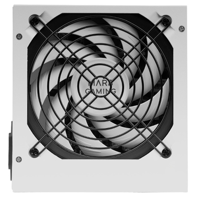 Fuente/PSU Mars Gaming MPIII550P 550W Eficencia Digital APFC 85% AI-RPM Blanco