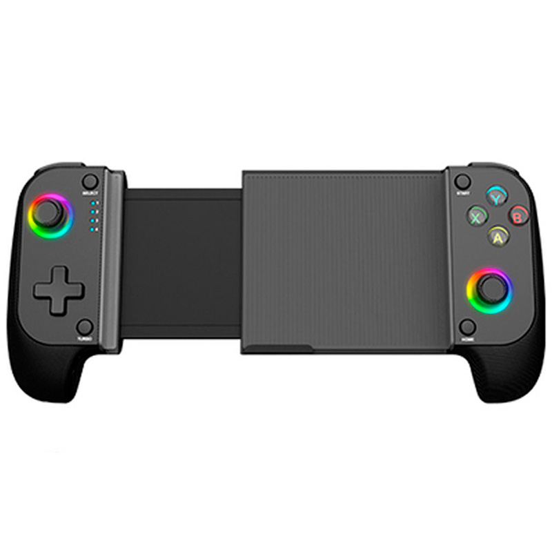 Gamepad Mars Gaming MGPX Bluetooth 2 En 1 RGB Neon Negro