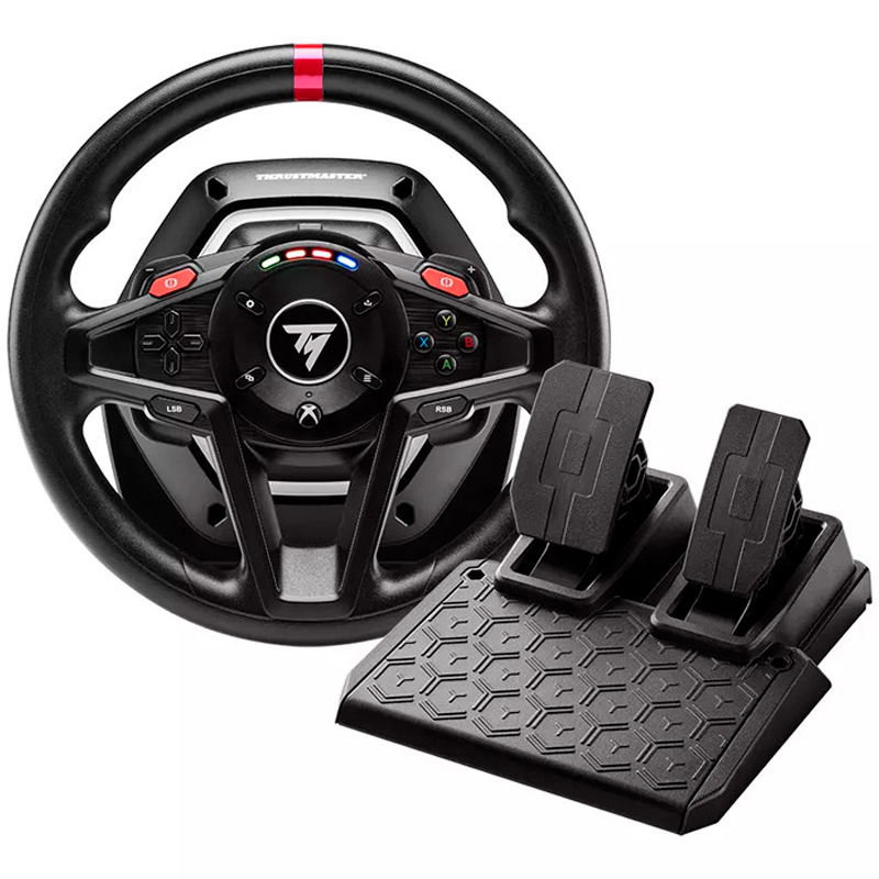 Volante Thrustmaster T128 Shifter Pack + Pedales