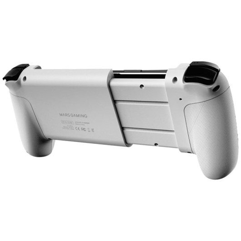 Gamepad Mars Gaming MGPX Bluetooth 2 En 1 RGB Neon Blanco