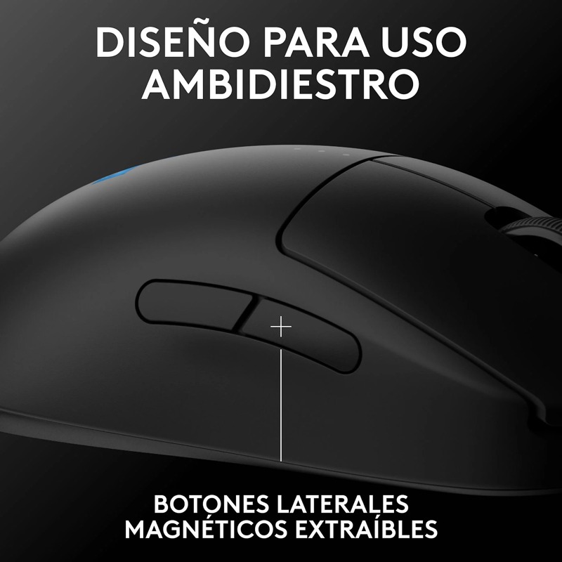 Ratón Logitech G PRO 2 Lightspeed Negro