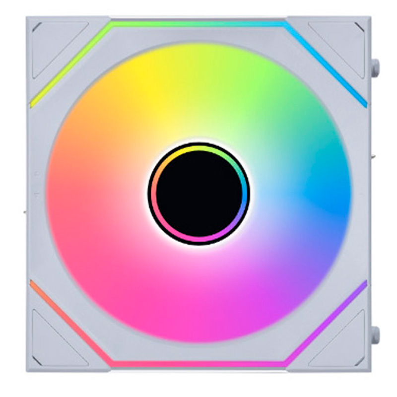 Ventilador Lian Li Uni Fan SL-INF Wireless ARGB Reverse Blade 120mm Blanco