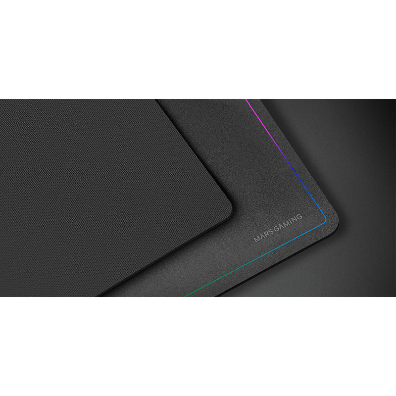 Alfombrilla Mars Gaming MMP124 De Ratón Rainbow Negro