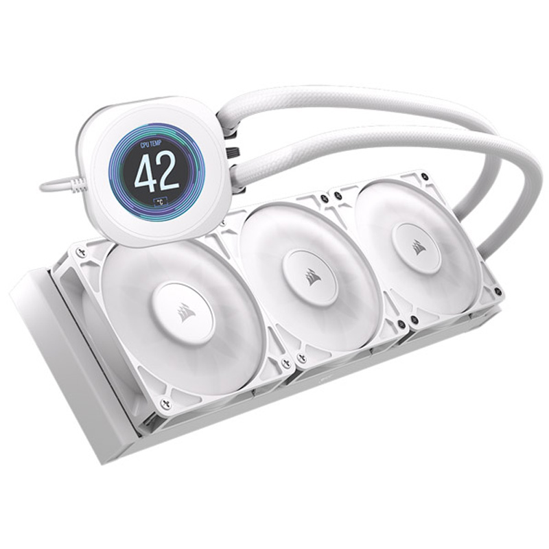 Kit Refrigeración Líquida Corsair NAUTILUS RS 360 LCD Blanco
