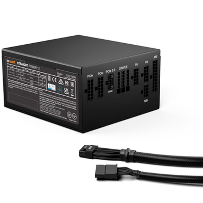 Fuente/PSU be quiet! Straight Power 12 80 Plus Platinum 850W ATX 3.1 PCIE 5.1 Modular