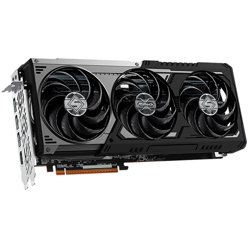 Tarjeta Gráfica ASRock AMD Radeon RX 9070 XT Steel Legend Dark 16GB GDDR6