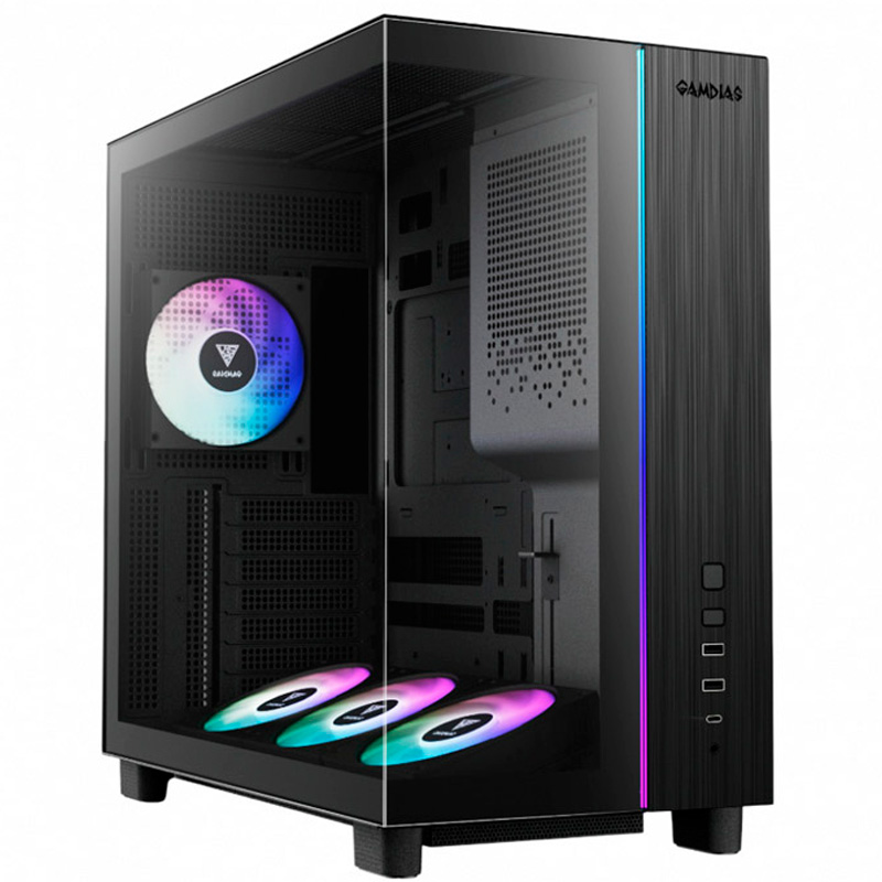 Caja/Torre Gamdias Atlas M4 ARGB Negro