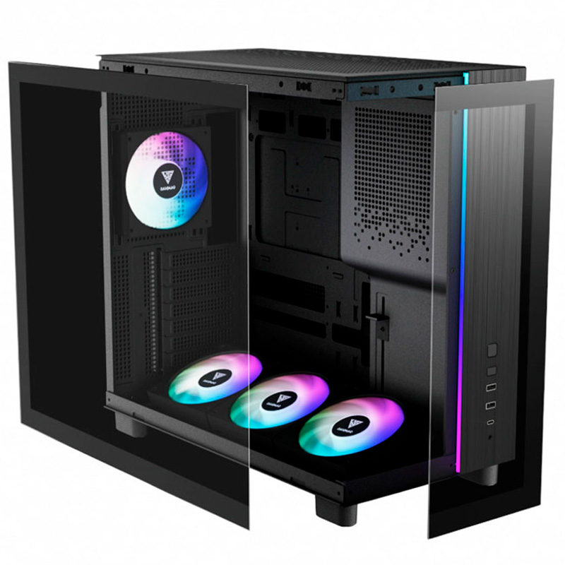 Caja/Torre Gamdias Atlas M4 ARGB Negro