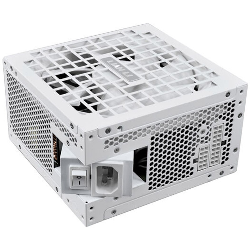 Fuente/PSU Lian Li Rotational Shift RS1200G 80 Plus Gold 1200W ATX 3.1 Modular Con Hub Blanco