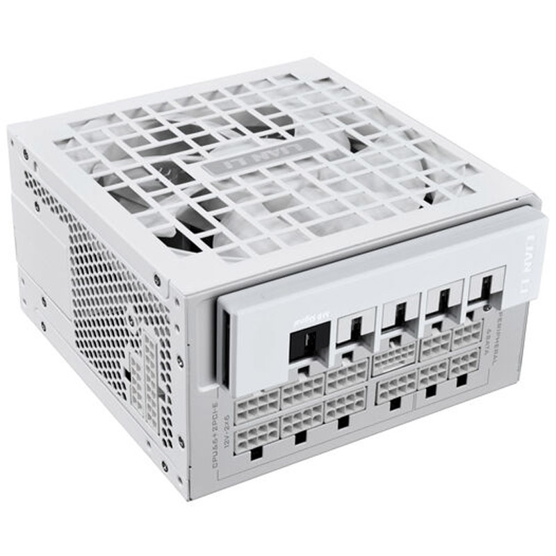 Fuente/PSU Lian Li Rotational Shift RS1200G 80 Plus Gold 1200W ATX 3.1 Modular Con Hub Blanco