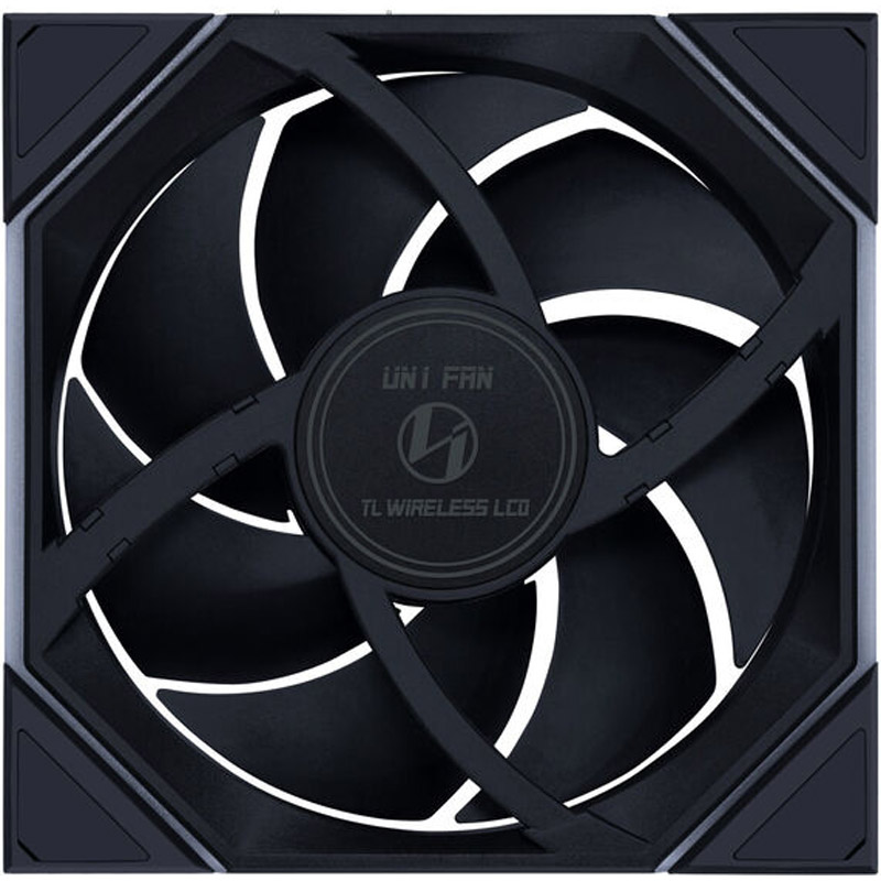 Ventilador Lian Li Uni Fan TL140 Wireless LCD ARGB Reverse Blade 140mm Negro