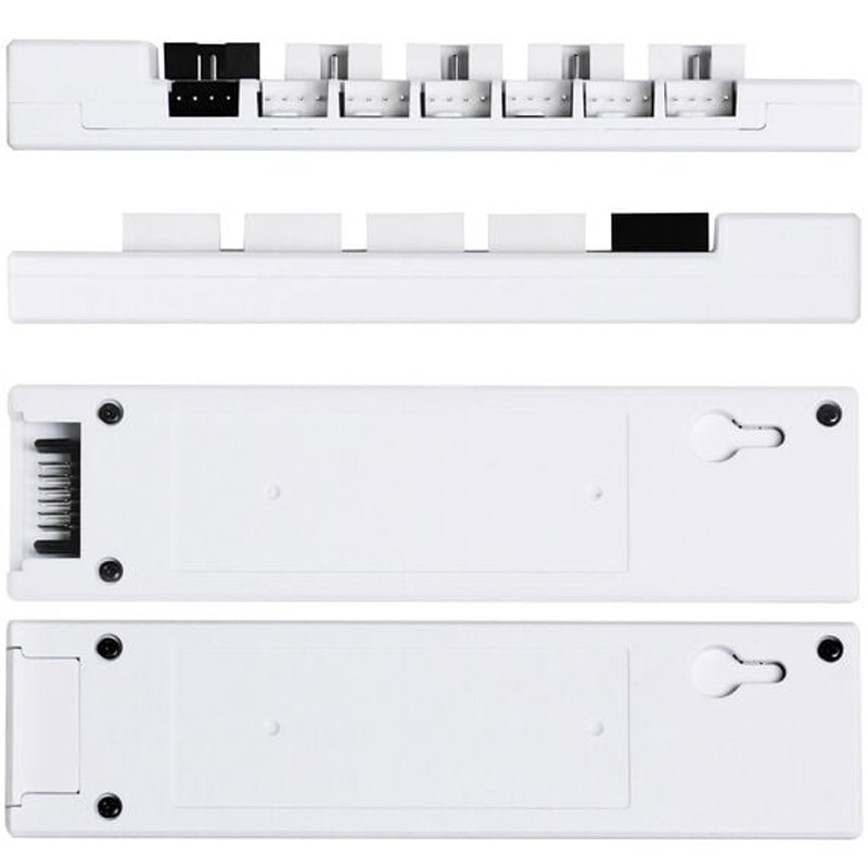 Hub Lian Li Edge 4x USB 6x PWM Blanco
