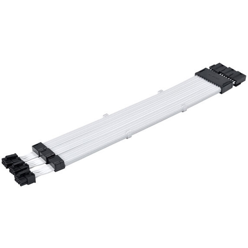 Cable Extensión  Lian Li Strimer Wireless ARGB 3 x 8 Pines Para GPU Blanco