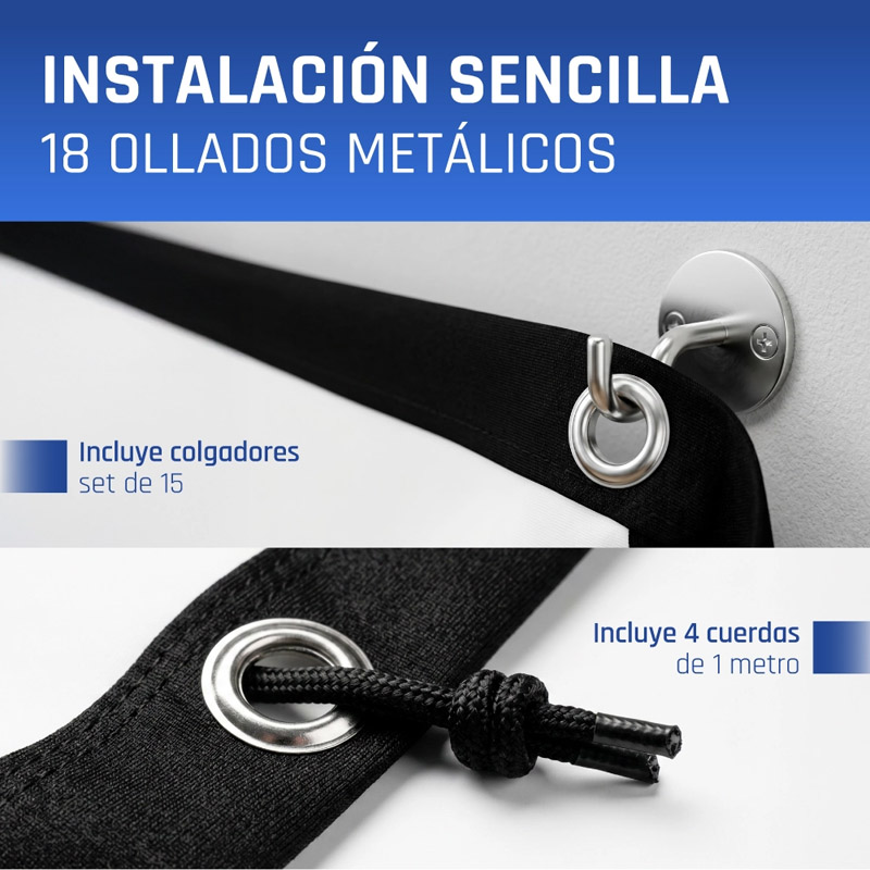 Pantalla Proyección iggual Plegable ECO-COST 120 pulgadas 16:9