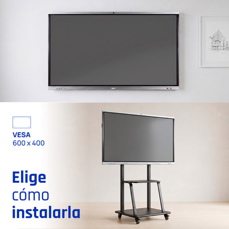 Pantalla iggual ORCHID Interactiva 4K 75 pulgadas Webcam