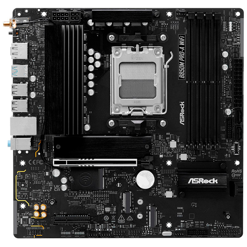 Placa Base ASRock B850M Pro-A WIFI Socket AM5