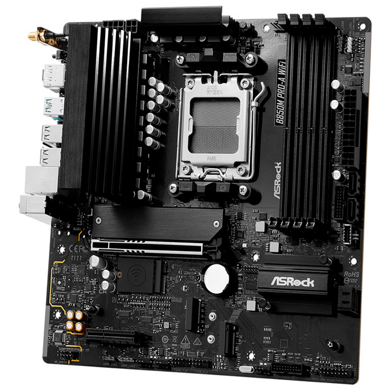 Placa Base ASRock B850M Pro-A WIFI Socket AM5
