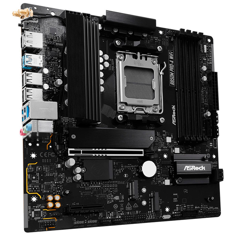 Placa Base ASRock B850M Pro-A WIFI Socket AM5