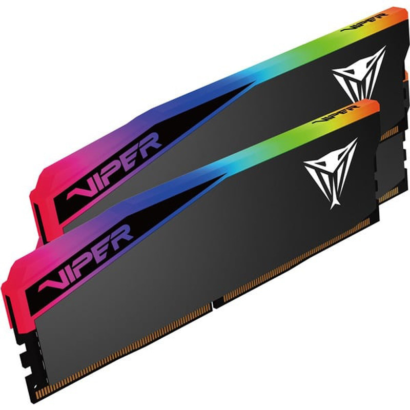 Memoria DDR5 Patriot Viper Elite 5 Ultra RGB 32GB 2x16GB 6400MHz CL32 EXPO-XMP Negro
