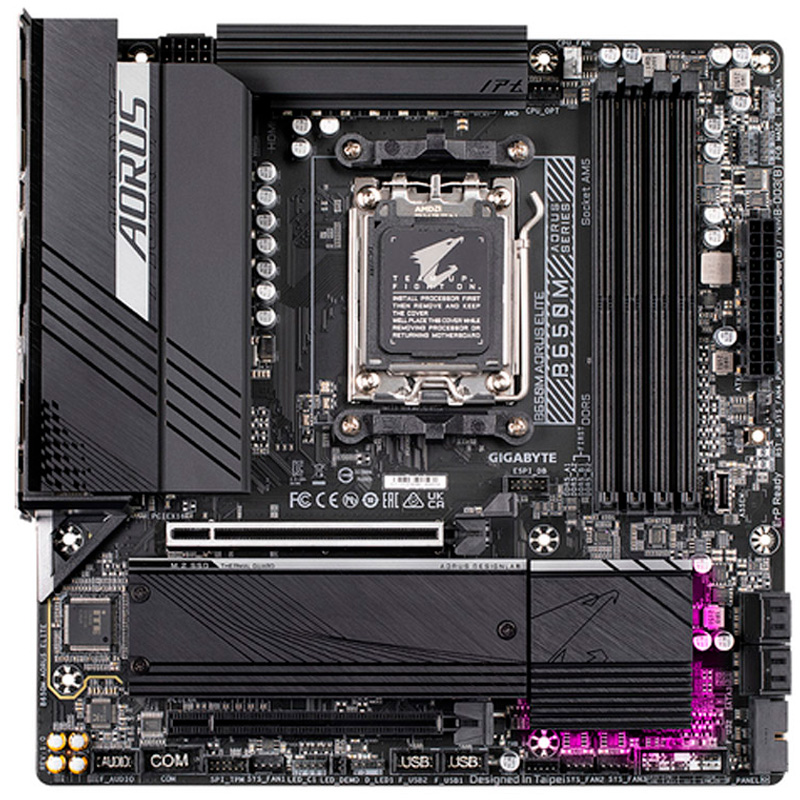 Placa Base Gigabyte B650M AORUS ELITE 1.0 Socket AM5